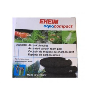 Pad-uri carbune filtru Eheim aquacompact 40/60 (2004/05) 3 buc