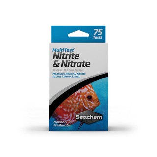Test NO2/NO3 Seachem Multitest Nitrit/Nitrate 75 teste