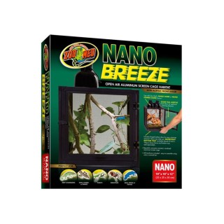 Terariu cu plasa Zoo Med NanoBreeze Alum Scrn Cage