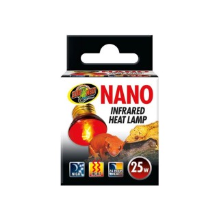 Bec de incalzire Zoo Med Nano Infrared Heat Lamp 25W
