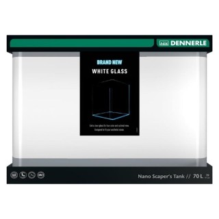 Acvariu Dennerle Nano Cube White Glass 70 L