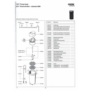 Filtru Extern Eheim 2217 classic 600