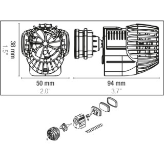 Pompa de valuri Sicce XStream 5000
