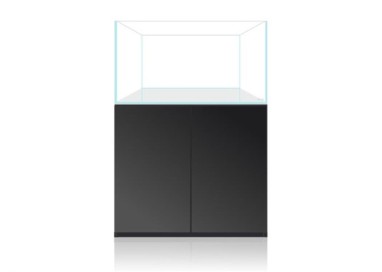 Acvariu 230 litri cu stand Blau Cubic Experience set 92 Black