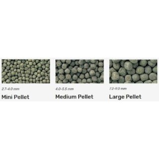 Dimensiune hrana Koi