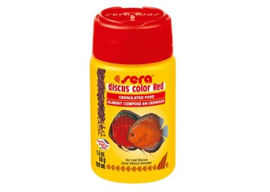 Hrana granulata Sera Discus Color Red - 100 ml