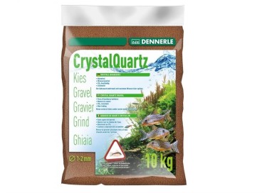 Nisip Dennerle Crystal Quartz Gravel light brown 5kg