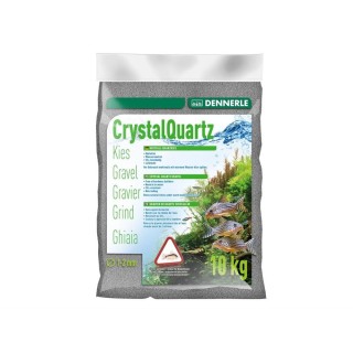 Nisip Dennerle Crystal Quartz Gravel slate grey 10kg